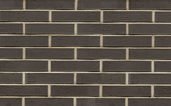 Кирпич клинкерный Westerwaelder Klinker Nr 05F Eisenschmelz Schwarzbraun Fuss., 240*115*52 мм