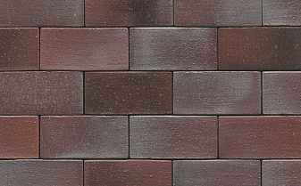 Клинкерная брусчатка Muhr №10 Violettblau geflammt, 200*100*52 мм