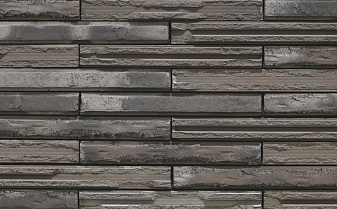 Кирпич ригельный Terca Cassia Zwart Grafiet, 400*95*48 мм