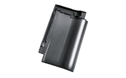 Керамическая черепица рядовая Koramic Alegra 12 Deep Black Noble Engobe