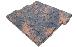 Плитка тротуарная SteinRus Инсбрук Инн Б.6.Фсм.6, Native, ColorMix Айвори, толщина 60 мм