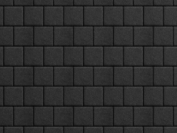 Плитка тротуарная Квадрат Б.3.К.8 стоунмикс черный, 100*100*80 мм