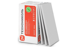 Экструдированный пенополистирол Технониколь XPS Carbon Eco TB FAS/2 S/1 L-кромка, 4 шт/уп, 1180*580*100 мм