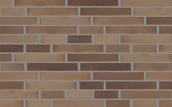 Кирпич клинкерный Muhr 34 EG Grau nuanciert Edelglanz гладкий, 290*90*40 мм