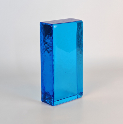 Стеклянный кирпич Blue, 200*100*50 мм