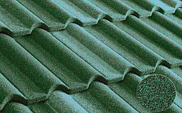 Композитная черепица рядовая Metrotile Gallo Green