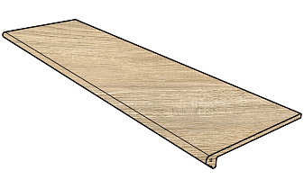 Ступень-флорентинер Gres Aragon Ordesa Beige, 1197*330*14(36) мм
