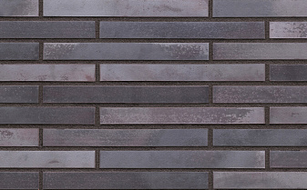 Клинкерная плитка под кирпич King Klinker KING SIZE 18 Obsidian shadow гладкая LF, 490*52*14 мм