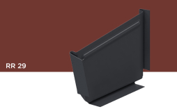 Заглушка желоба левая Orima RR 29 для системы D 110/85*85 мм