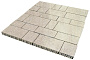 Плитка тротуарная SteinRus Инсбрук Тироль Б.4.Псм.6, Native, ColorMix Оливин, толщина 60 мм