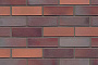 Кирпич клинкерный Muhr 12 Blaurot-bunt гладкий, Spalter NF, 240*55*71 мм