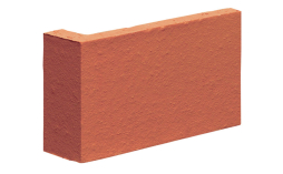 Клинкерная плитка угловая остроугольная King Klinker Dream House 01 Ruby red, 35*65*120*10 мм