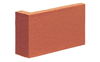 Клинкерная плитка угловая остроугольная King Klinker Dream House 01 Ruby red, 35*65*120*10 мм