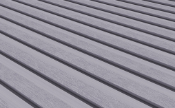 Фиброцементная панель CLADBOARD линеарная 10, светло-серая, 3050*1220*12 мм