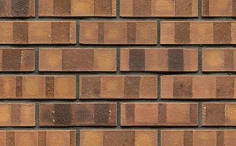 Кирпич клинкерный Muhr 08 K Lachsrot Kohle гладкий, Spalter NF, 240*55*71 мм