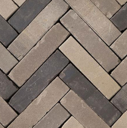 Клинкерная брусчатка Penter Metis mix tumbled, 200*50*65 мм
