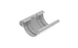 Соединитель желоба стандартный ПВХ BRAAS белый