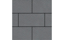 Плитка тротуарная SteinRus Парк Плейс Б.3.П.8, Old-age, серый, 600*300*80 мм
