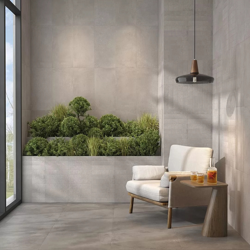 Керамогранит KERAMA MARAZZI Мирабо серый светлый обрезной, 600*600*9 мм