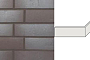 Клинкерная угловая плитка Feldhaus Klinker NF 14 W876 amena anthracit azul 240*71*115*14 мм