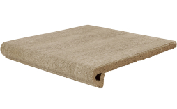 Клинкерная ступень-флорентинер Gres Aragon Columbia Beige, 330*325*18(53) мм