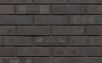 Кирпич клинкерный Muhr 05 KS Eisenschmelz Schwarzbraun Kohle Spezial гладкий, 250*120*65 мм