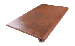 Клинкерная ступень-флорентинер Gres Aragon Mytho Rubino 492*330*18(53) мм