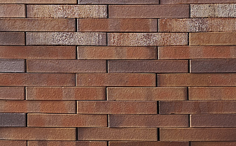 Кирпич клинкерный Westerwaelder Klinker Nr 04 Rotbraun-bunt, 290*60*40 мм