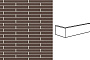 Клинкерная плитка угловая King Klinker Dream House 03 Natural brown, 490*52*14 мм