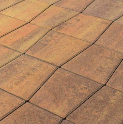 Плитка тротуарная BRAER Старый город Веймар Color Mix Прайд, толщина 60 мм