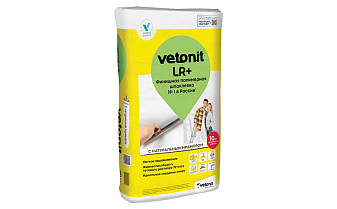 Финишная шпаклевка vetonit LR+, белый, 5 кг