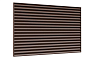 Забор-жалюзи Aquasystem PURAL MATT BT, Estet 80, RAL 8017, фактурная