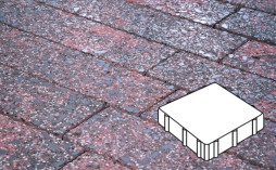 Плитка тротуарная Готика, City Granite FINERRO, Квадрат Б.3.К.6, Дымовский, 300*300*60 мм