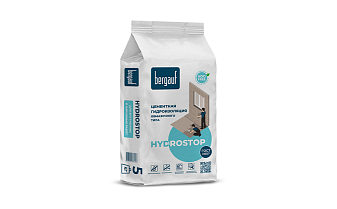 Цементная гидроизоляция обмазочного типа Bergauf HYDROSTOP, 5 кг