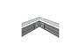 Угловая крепежная пластина Level Plate 90