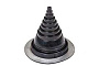 Резиновый уплотнитель Vilpe ROOFSEAL - 1 черный, 12-90 мм