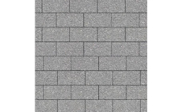 Плитка тротуарная SteinRus Севилья В.8.П.8, Native, серый, 300*150*80 мм