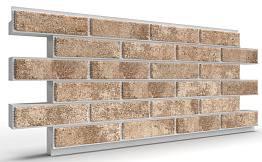 Термопанель на пенополистироле (ППС) с клинкерной плиткой BestPoint Exclusive Hard Stone 1145*470*80 мм