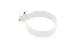 Хомут для трубы Galeco для системы STAL RAL 9003
