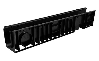 Лоток водоотводный пластиковый AQUASTOK Norma DN100 H180 класс A15-C250