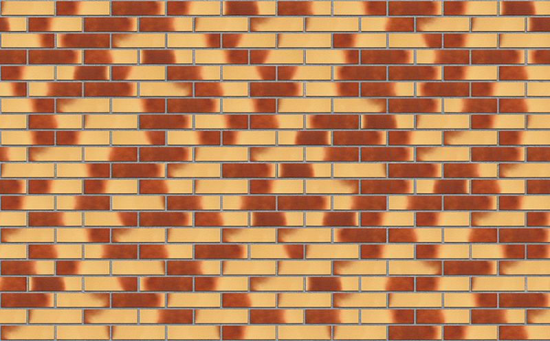 Клинкерная плитка King Klinker Dream House 11 Desert rose tone RF10, 250*65*10 мм