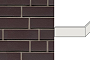 Клинкерная плитка угловая ручной формовки Feldhaus Klinker NF 14 W509 geo ferrum liso 240*71*115*14 мм