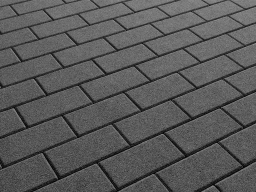 Плитка тротуарная Прямоугольник Б.2.П.8 гранит черный, 200*100*80 мм