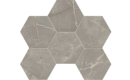 Мозаика Hexagon Estima Bernini BR03 неполированный