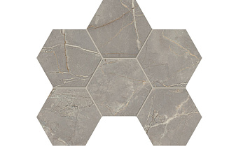 Мозаика Hexagon Estima Bernini BR03 неполированный