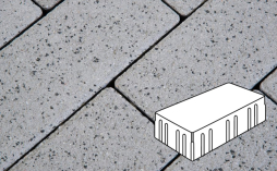 Плитка тротуарная Готика, City Granite FERRO, Скада без фаски В3.П.10, Белла Уайт, 225*150*100 мм
