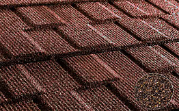 Композитная черепица рядовая Metrotile Viksen Coffee