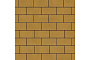 Плитка тротуарная SteinRus Прямоугольник Лайн В.6.П.8, гладкая, желтый, 200*100*80 мм