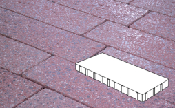 Плитка тротуарная Готика, City Granite FINERRO, Плита Б.8.П.8, Ладожский, 800*400*80 мм