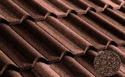 Композитная черепица рядовая Metrotile Gallo Coffee